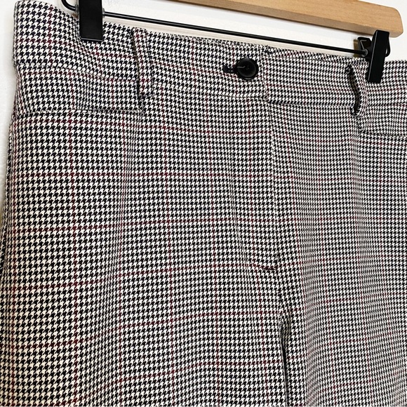 LOFT | NWOT Perfect Skinny Pants In Windowpane, Micro Houndstooth Pattern Sz. 6 - Picture 4 of 12